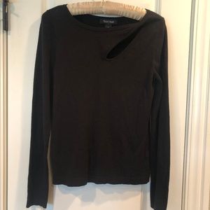 $ White House Black Market Side Keyhole Top XS